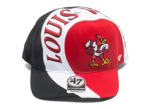 47 x Oneness NCAA Louisville Cardinals Tri-Color Snapback Hat xld