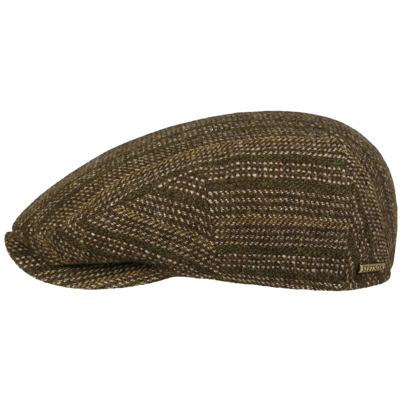 Belfast Classic Wool Flat Cap by Stetson
