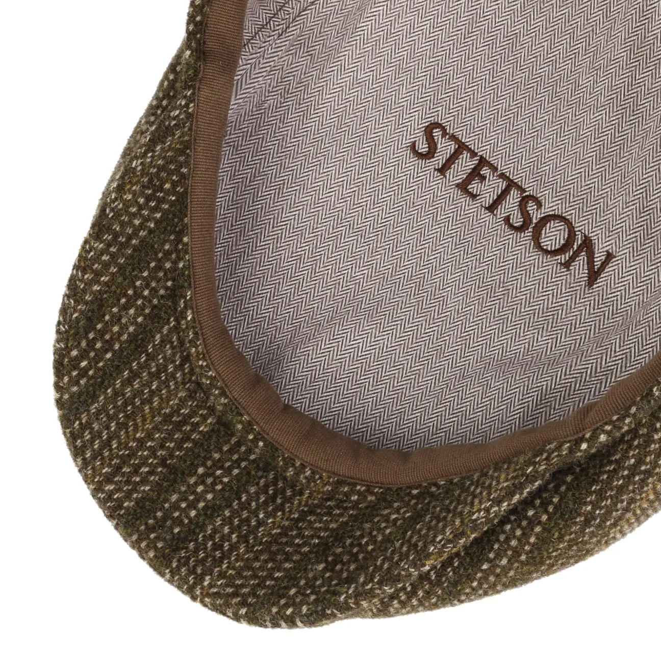 Belfast Classic Wool Flat Cap by Stetson