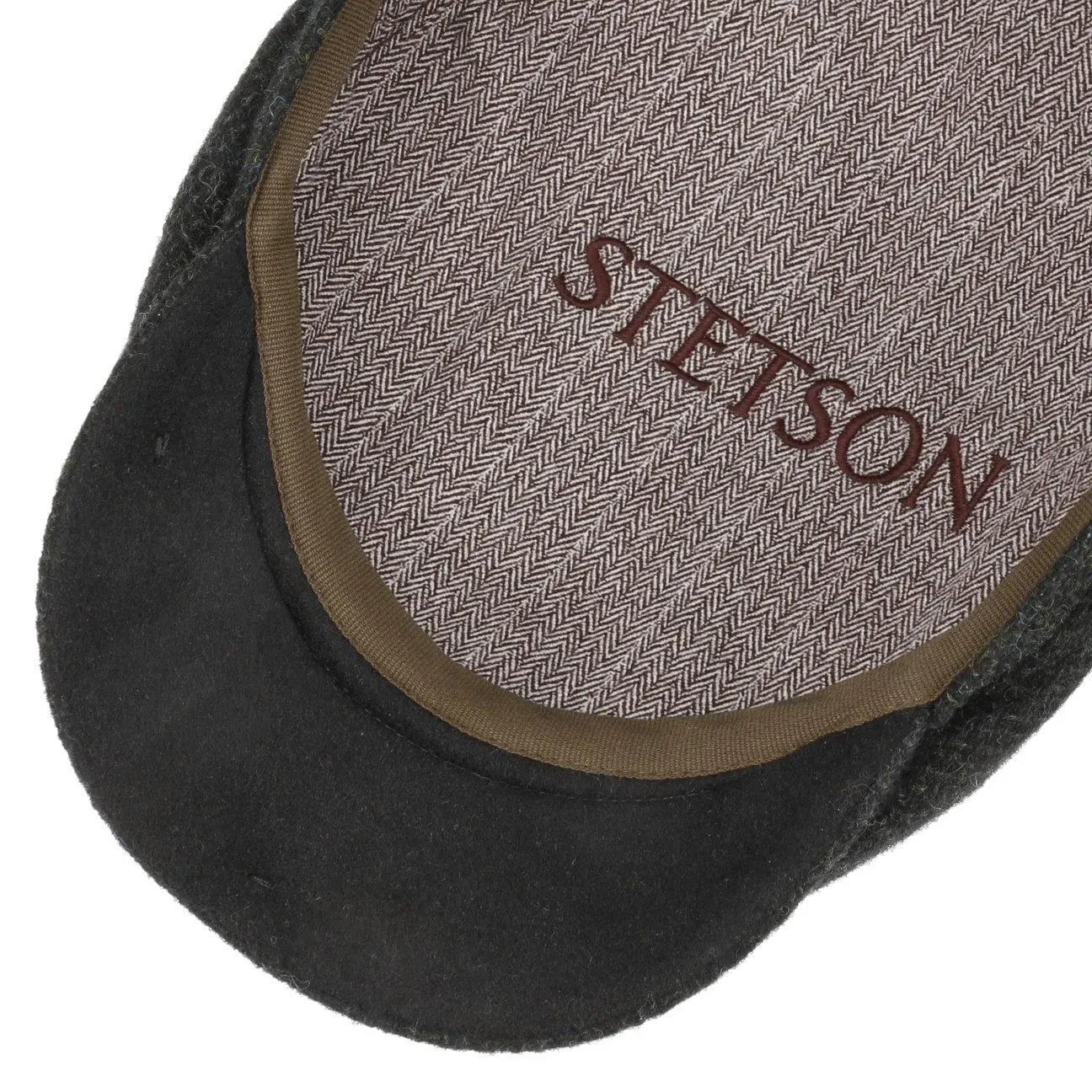 Belfast Tweed Flat Cap by Stetson