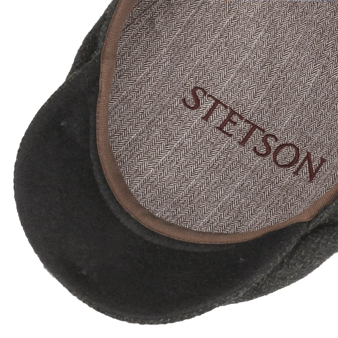 Belfast Tweed Flat Cap by Stetson