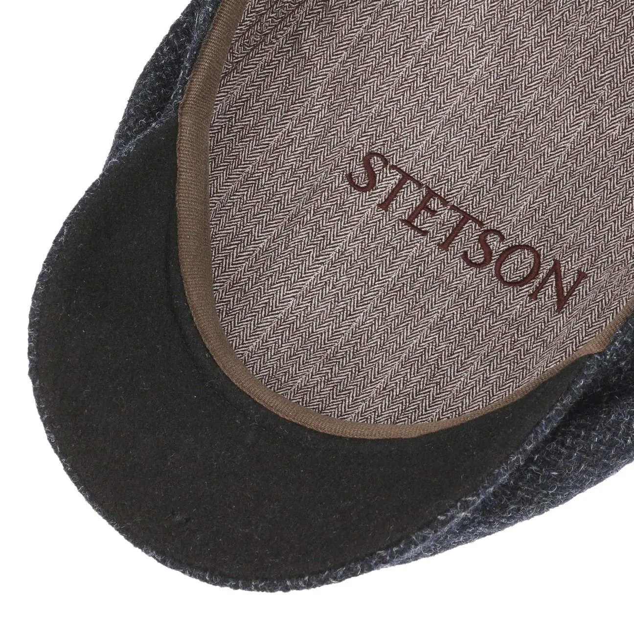 Belfast Tweed Flat Cap by Stetson