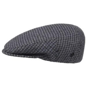 Britain Houndstooth Flat Cap by Lierys