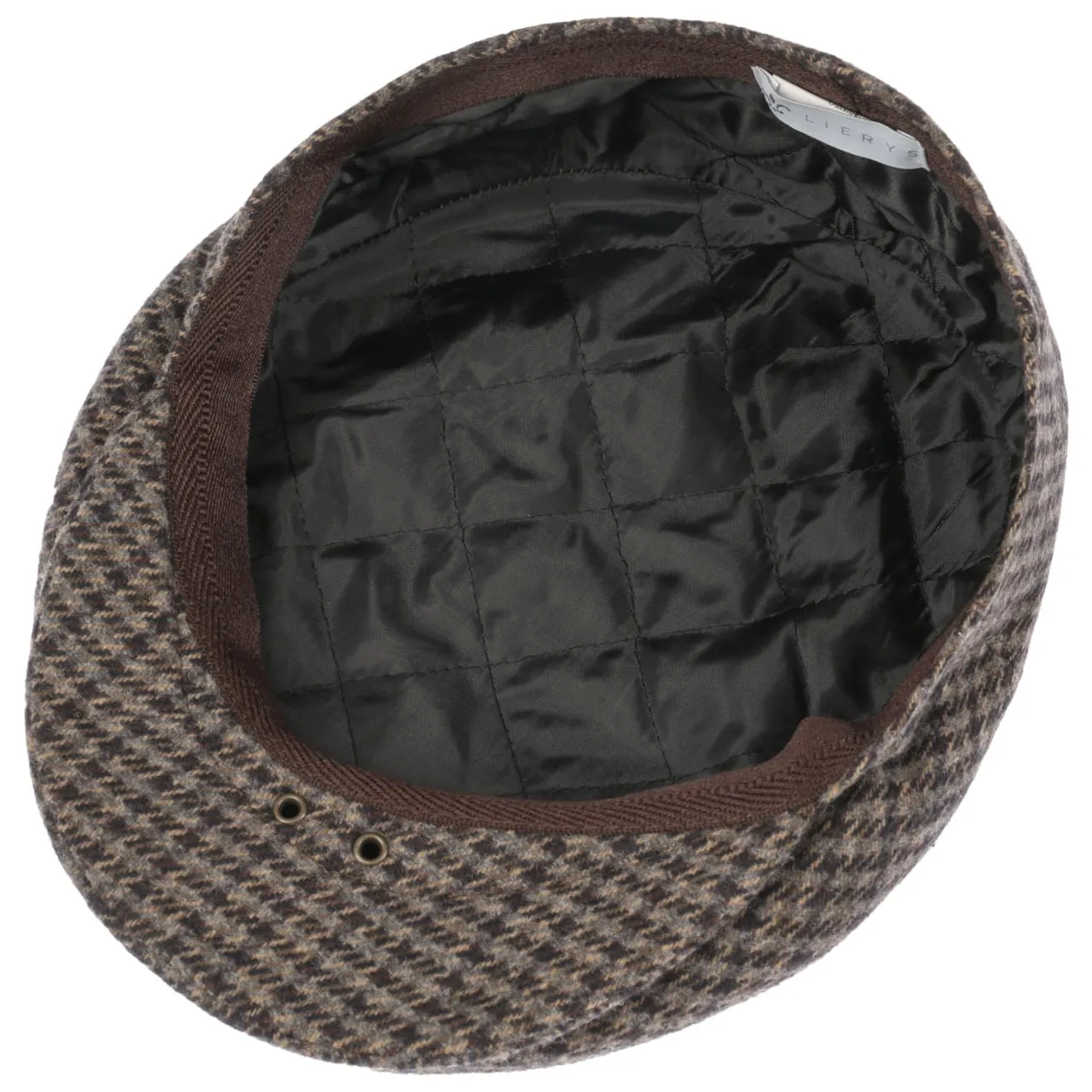 Britain Houndstooth Flat Cap by Lierys