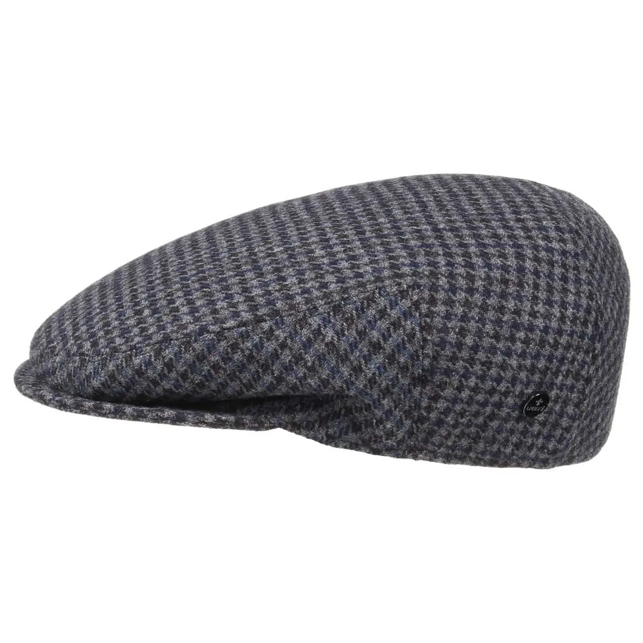 Britain Houndstooth Flat Cap by Lierys
