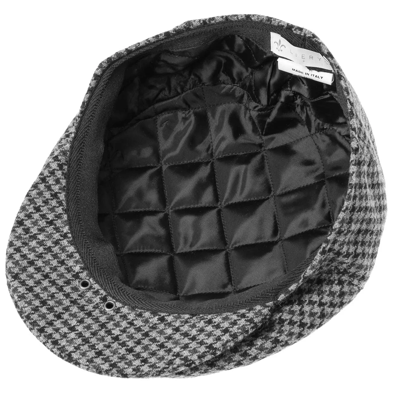 Britain Houndstooth Flat Cap by Lierys