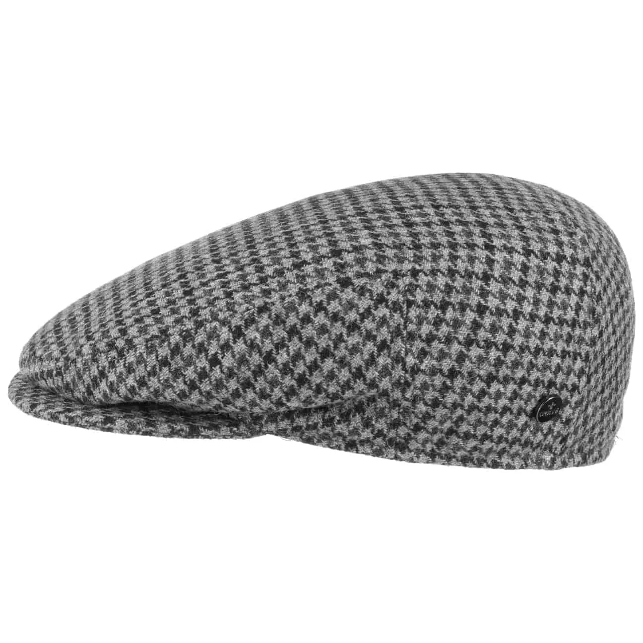 Britain Houndstooth Flat Cap by Lierys