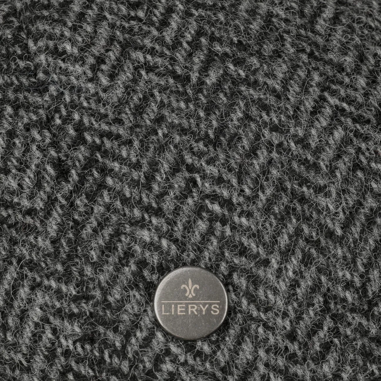 Carlsen Wool Herringbone Flat Cap by Lierys