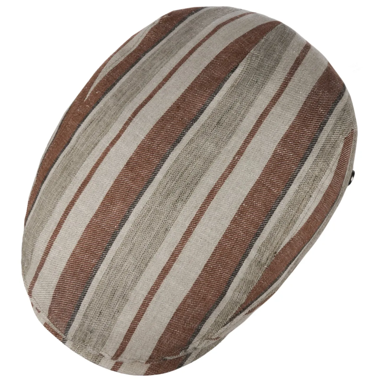 Chesterton Linen Flat Cap by Lierys