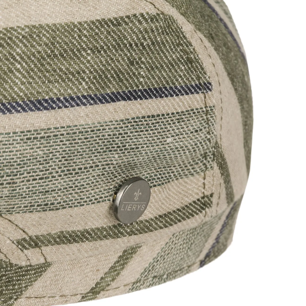 Chesterton Linen Flat Cap by Lierys