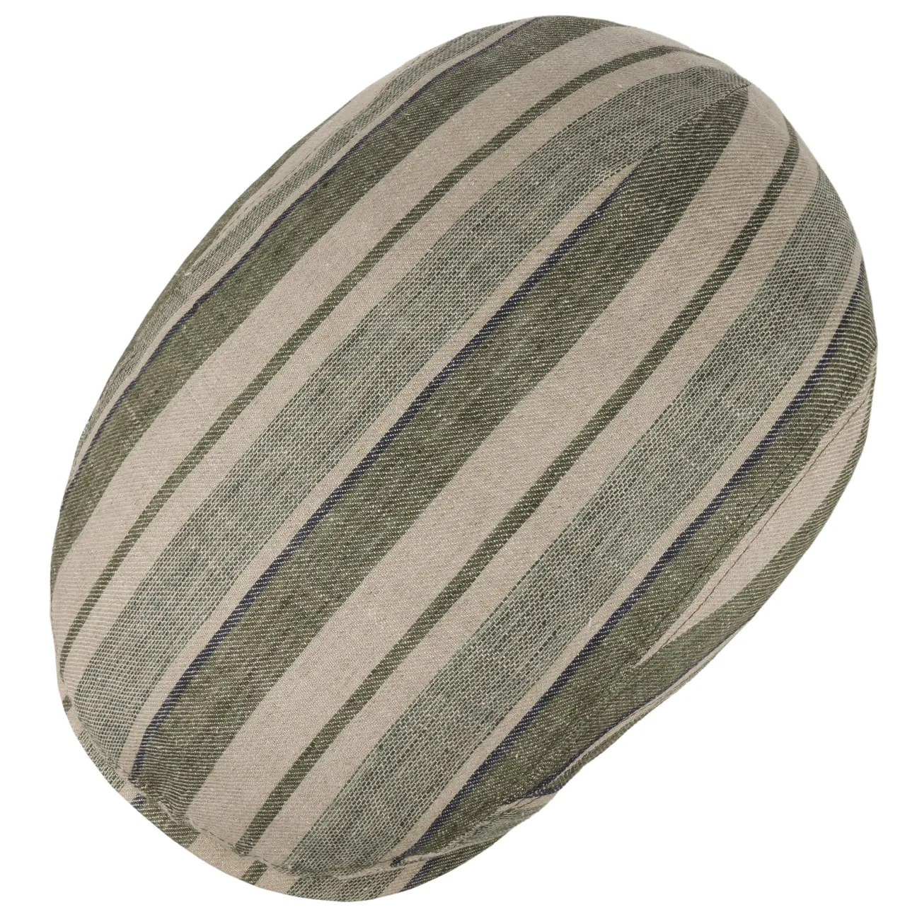 Chesterton Linen Flat Cap by Lierys
