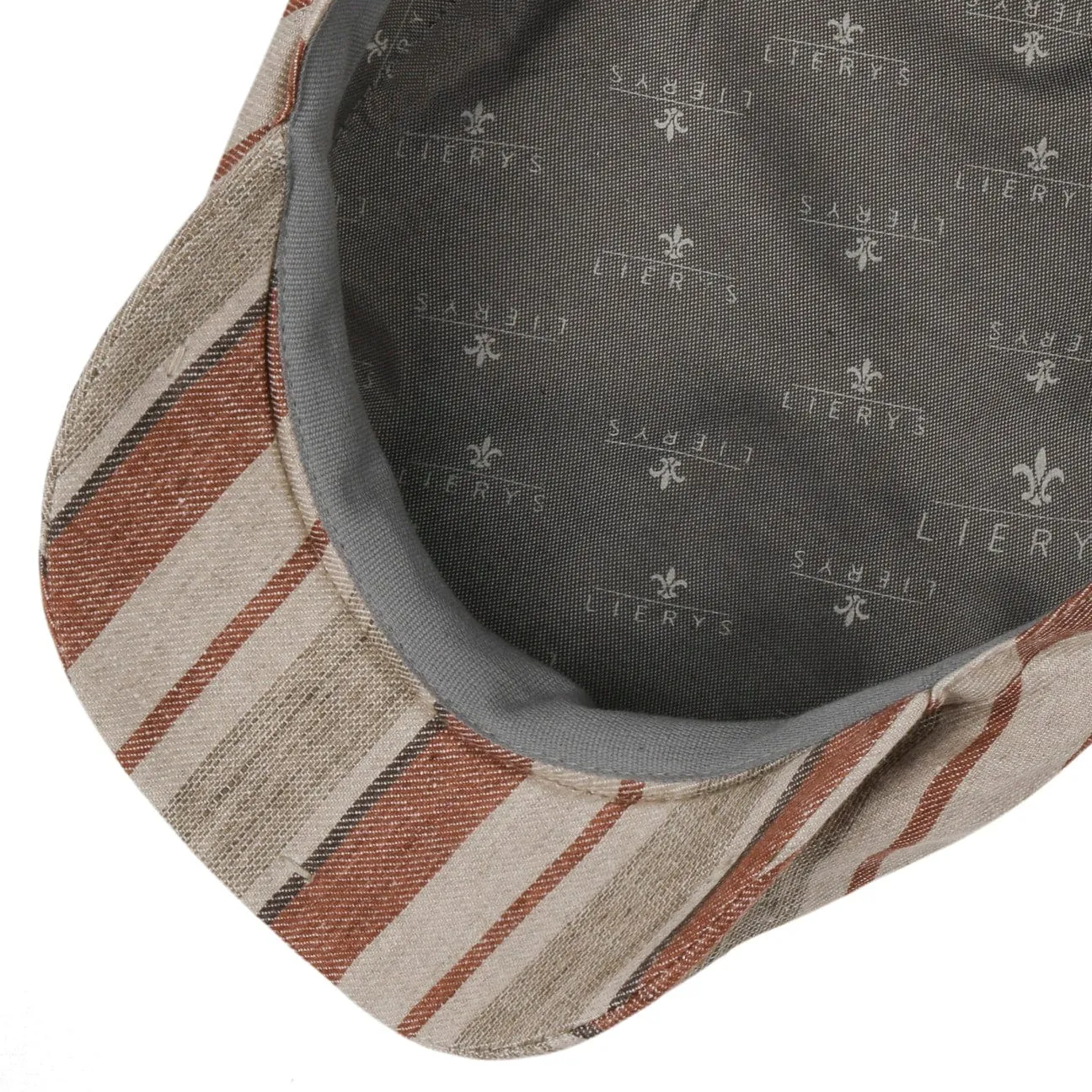 Chesterton Linen Flat Cap by Lierys
