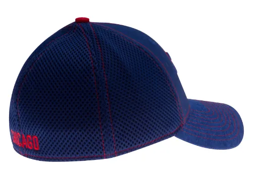 Chicago Cubs Shadow Burst 1984 Logo Neo 39THIRTY Flex Fit Hat By New Era