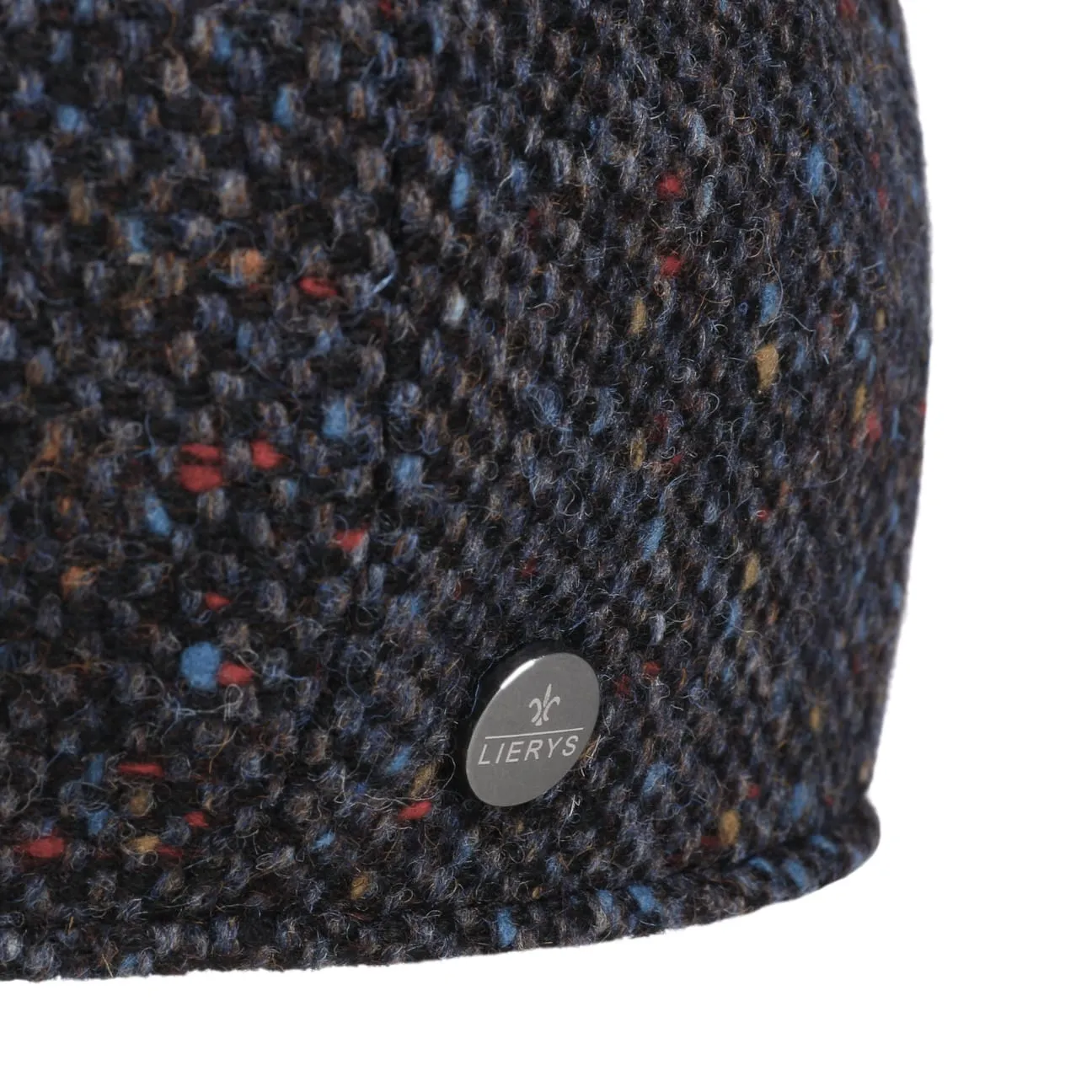Colour Dots Wool Flat Cap by Lierys