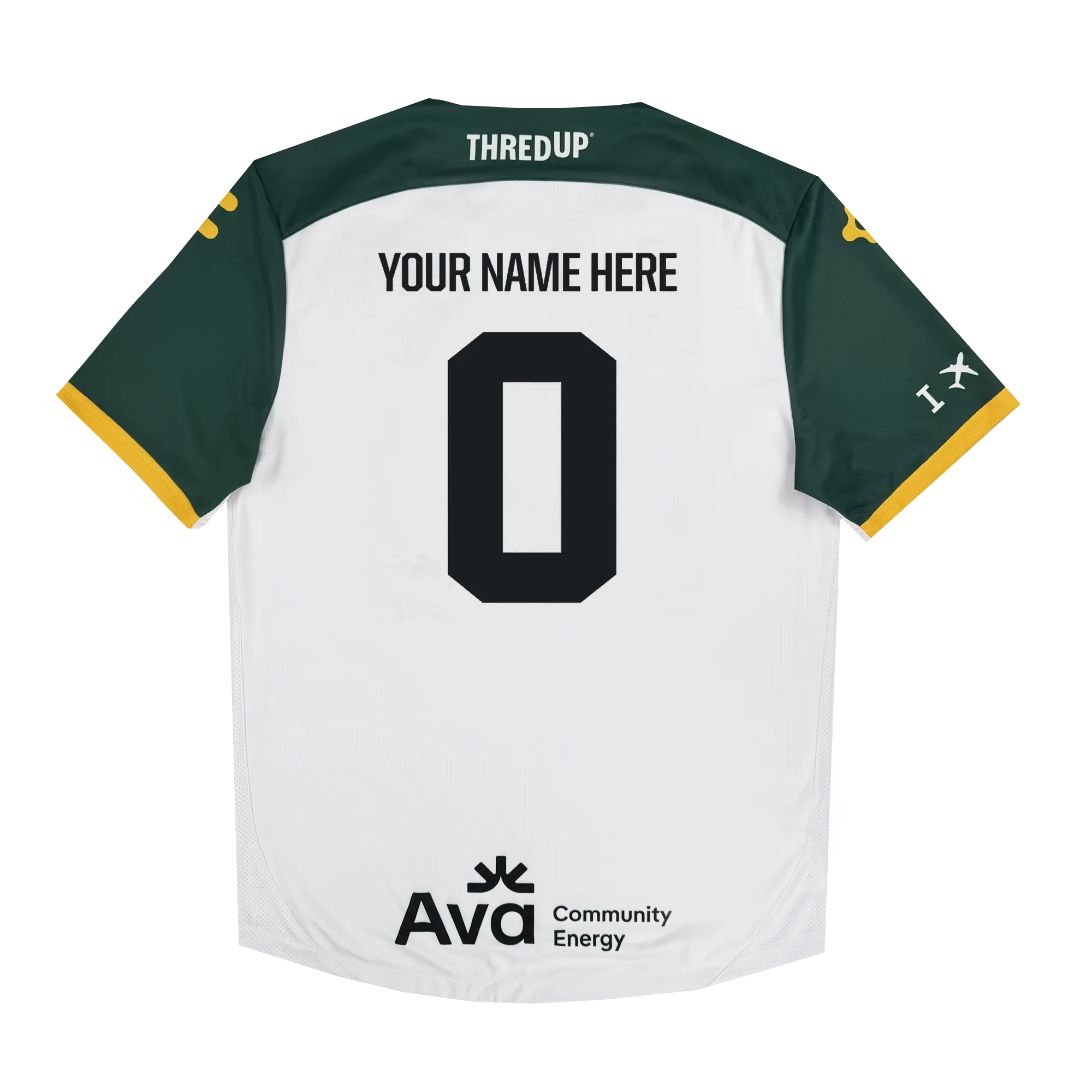 Custom Unisex Oakland Roots SC 2025 Second Kit ft. Anthem Blue Cross