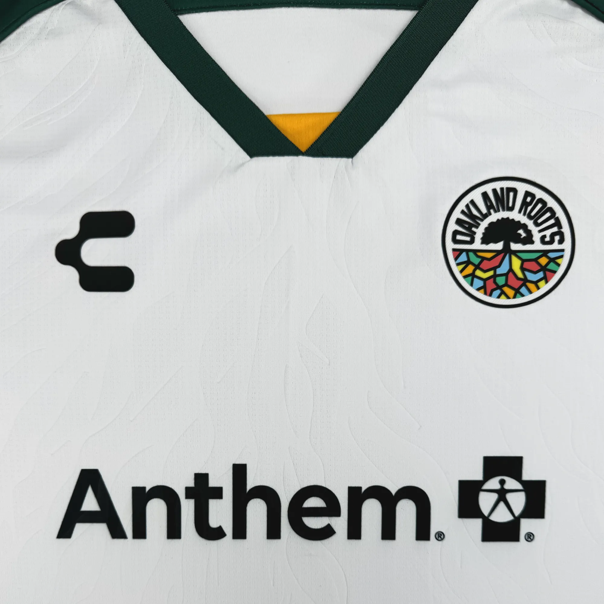 Custom Unisex Oakland Roots SC 2025 Second Kit ft. Anthem Blue Cross