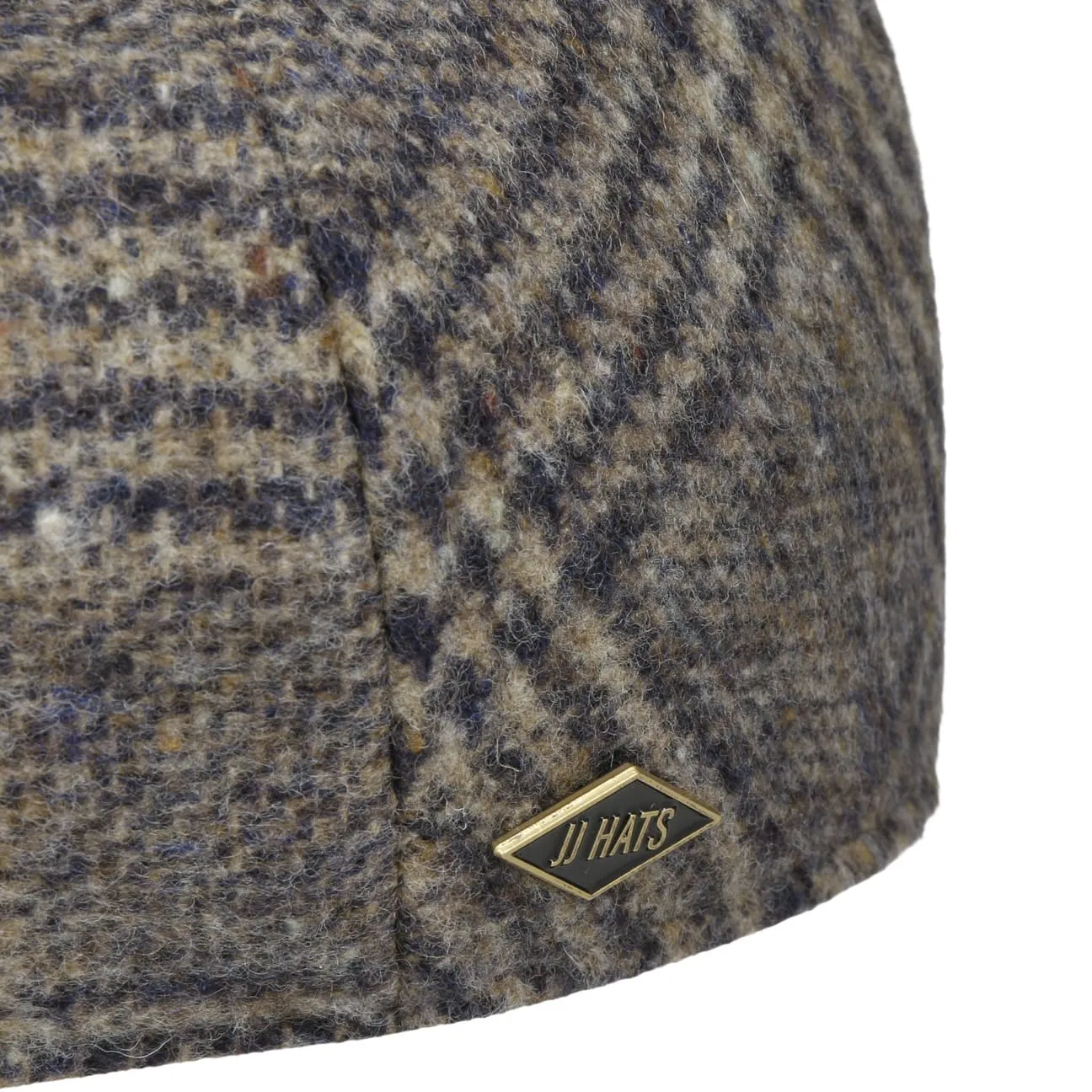 Driver Cap Check Virgin Wool by JJ Hats