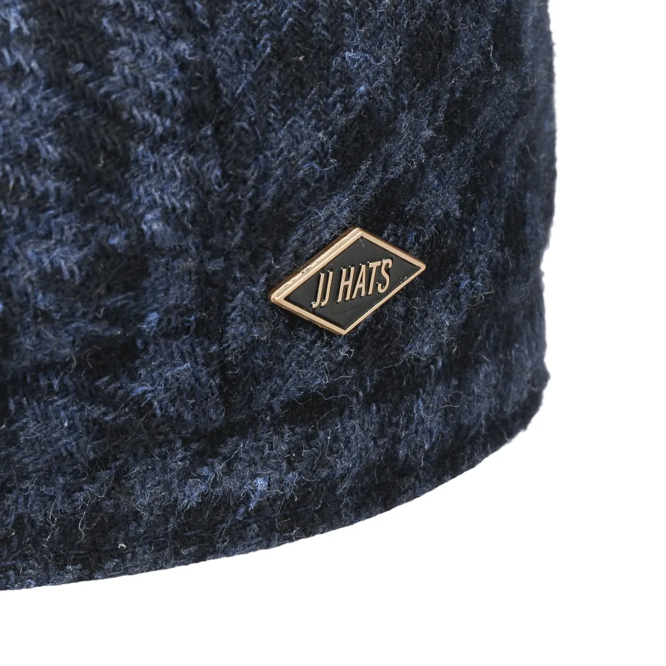 Driver Cap Vichy Cashmere/Silk by JJ Hats