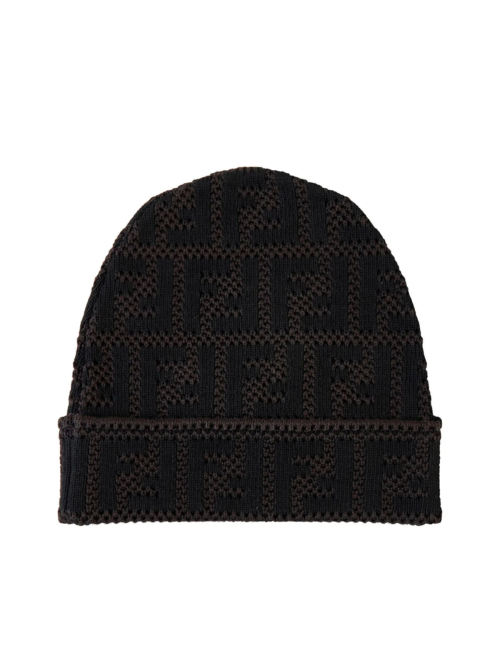 Fendi Allover FF Motif Beanie