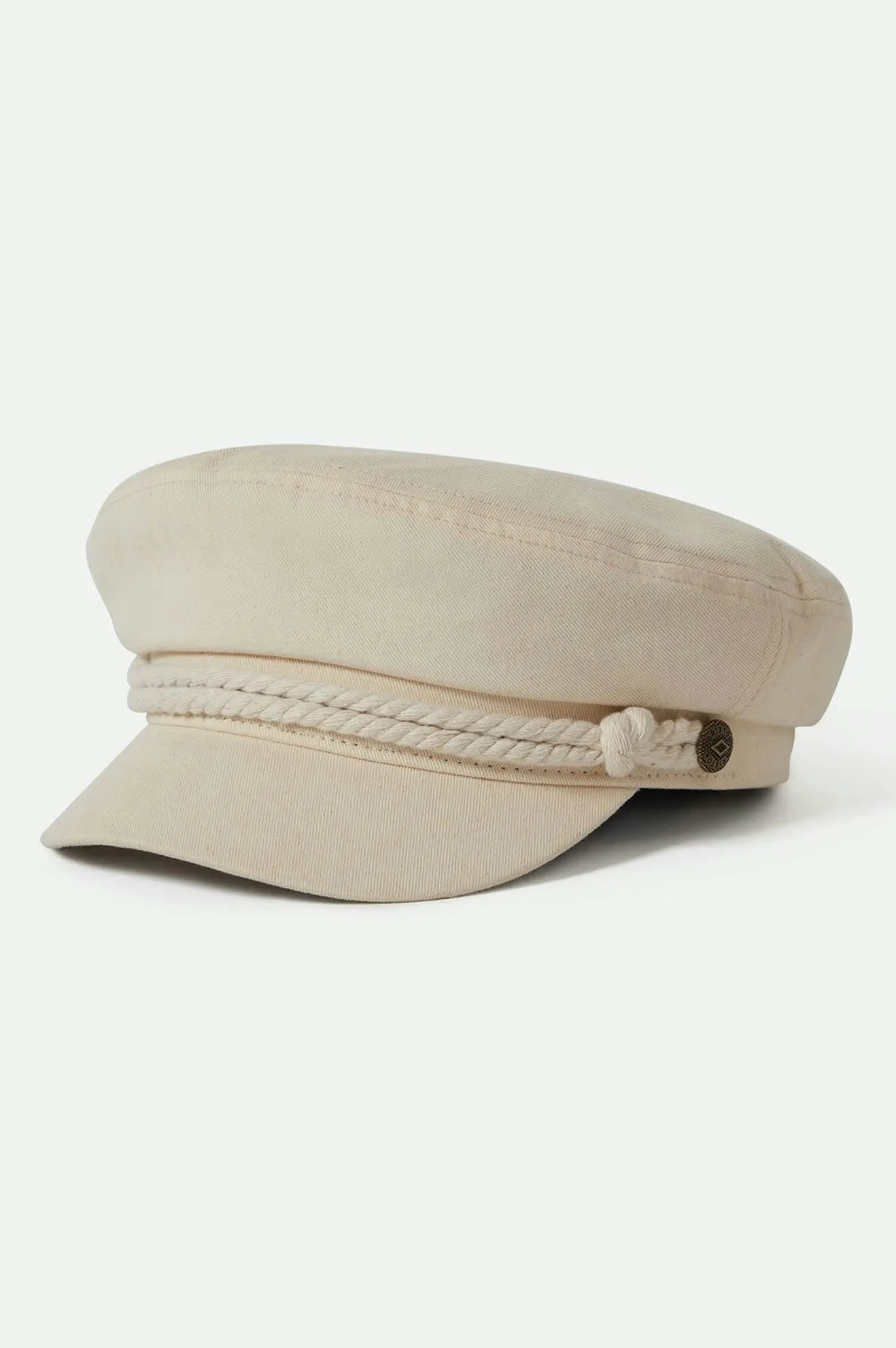 Fiddler Fisherman Cap - Egret White
