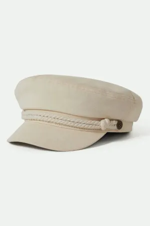Fiddler Fisherman Cap - Egret White
