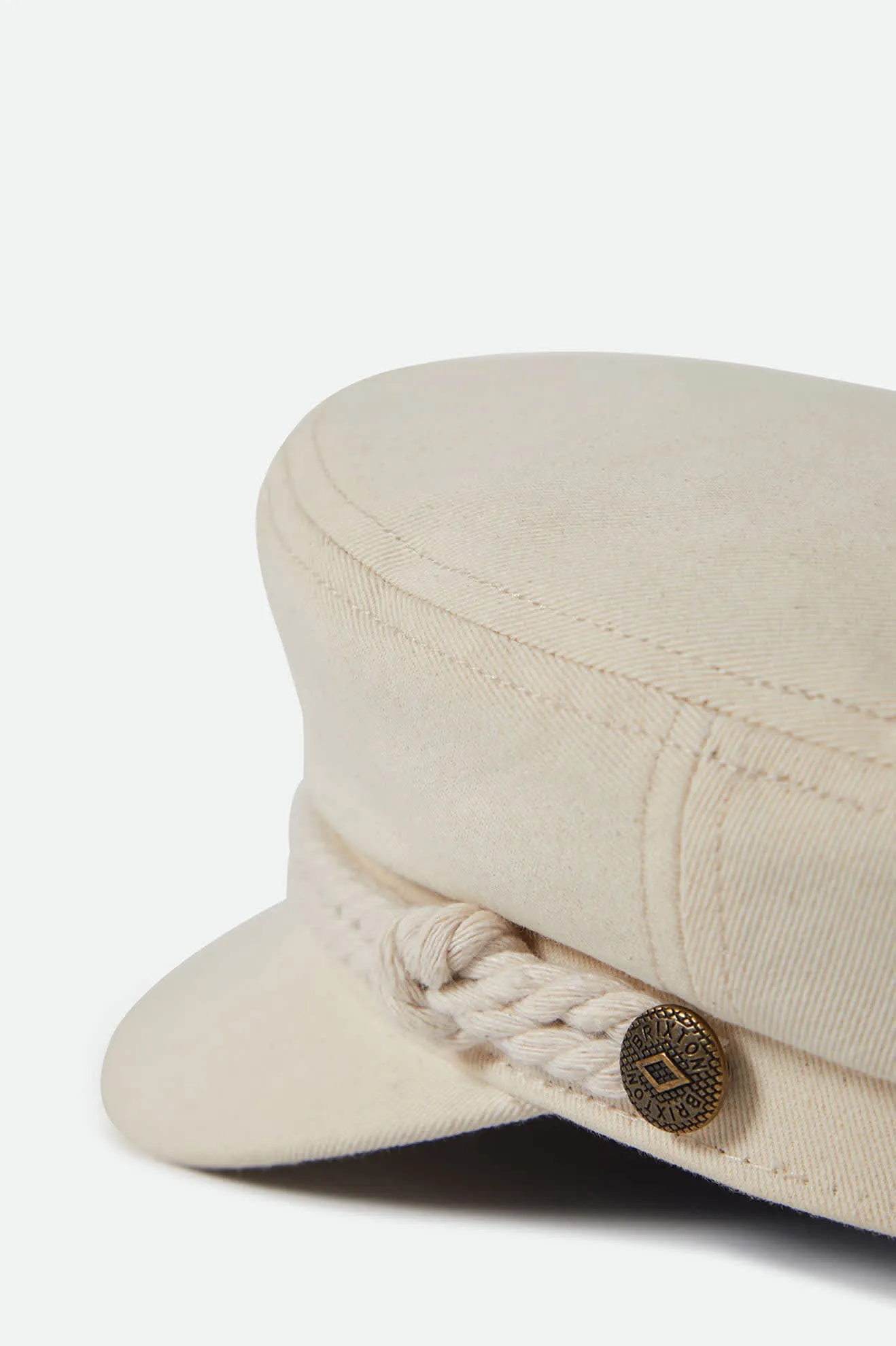 Fiddler Fisherman Cap - Egret White