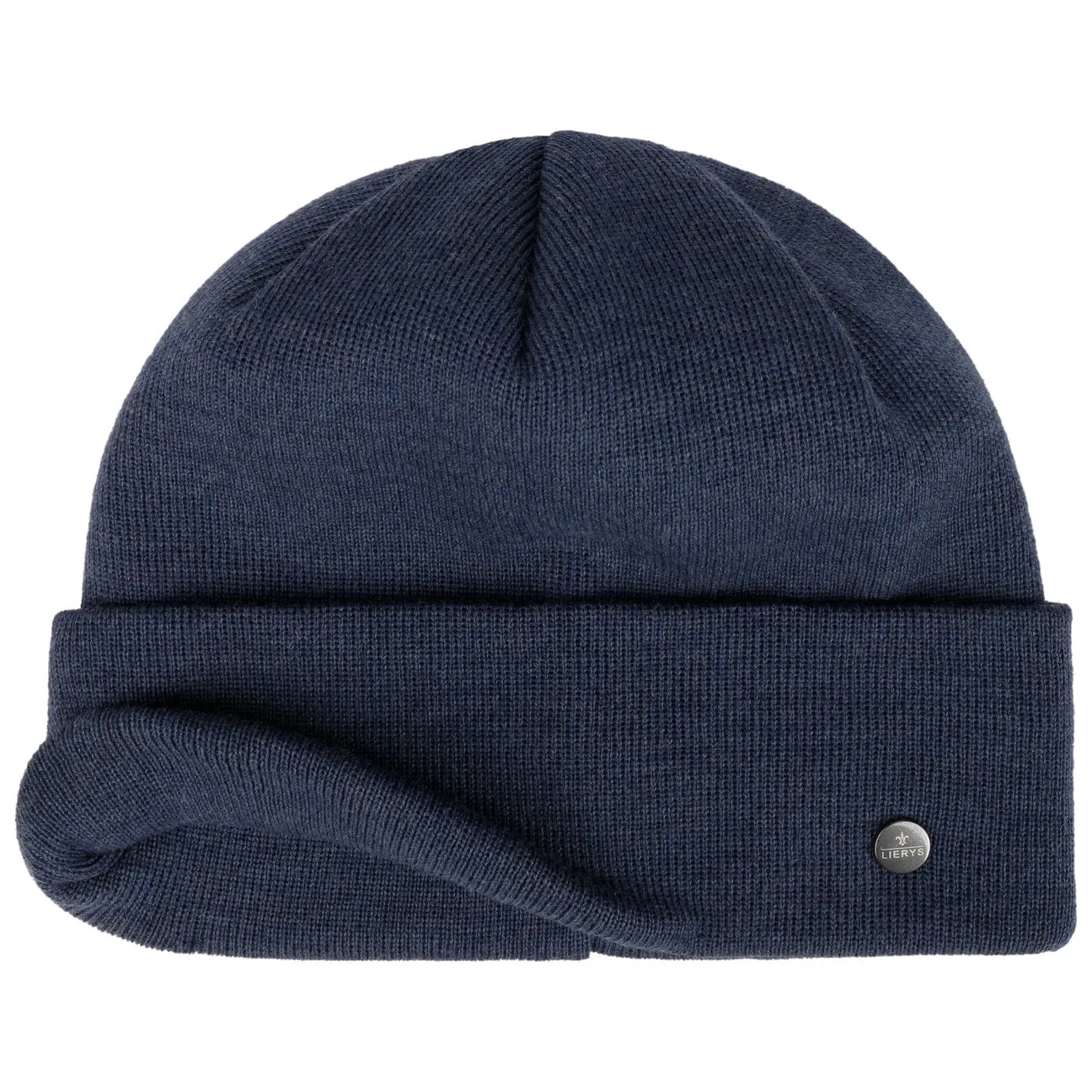 Fine Merino Knit Hat with Cuff by Lierys