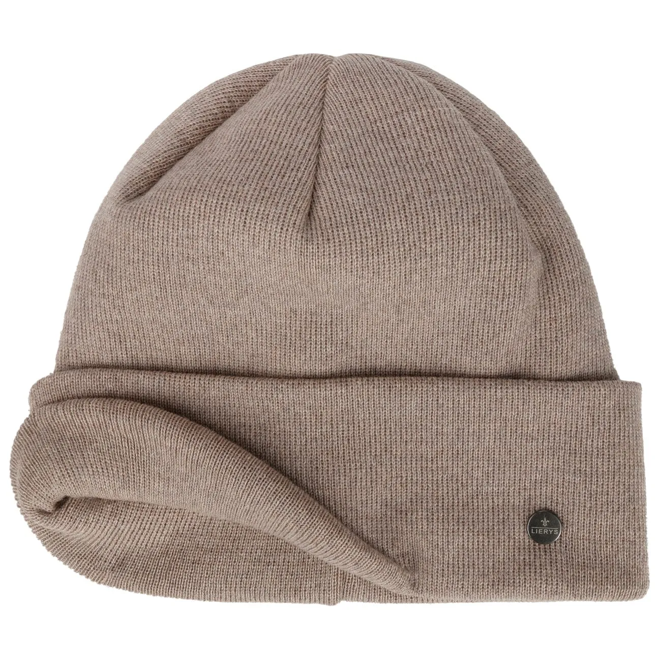 Fine Merino Knit Hat with Cuff by Lierys