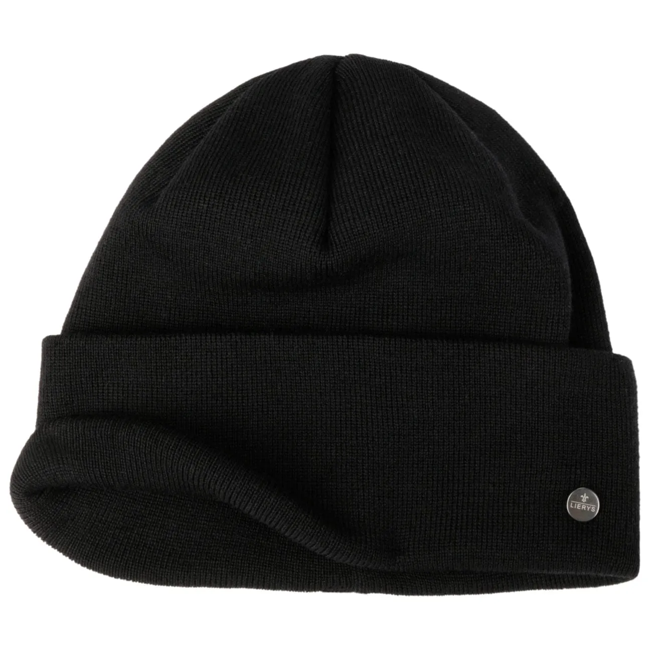 Fine Merino Knit Hat with Cuff by Lierys