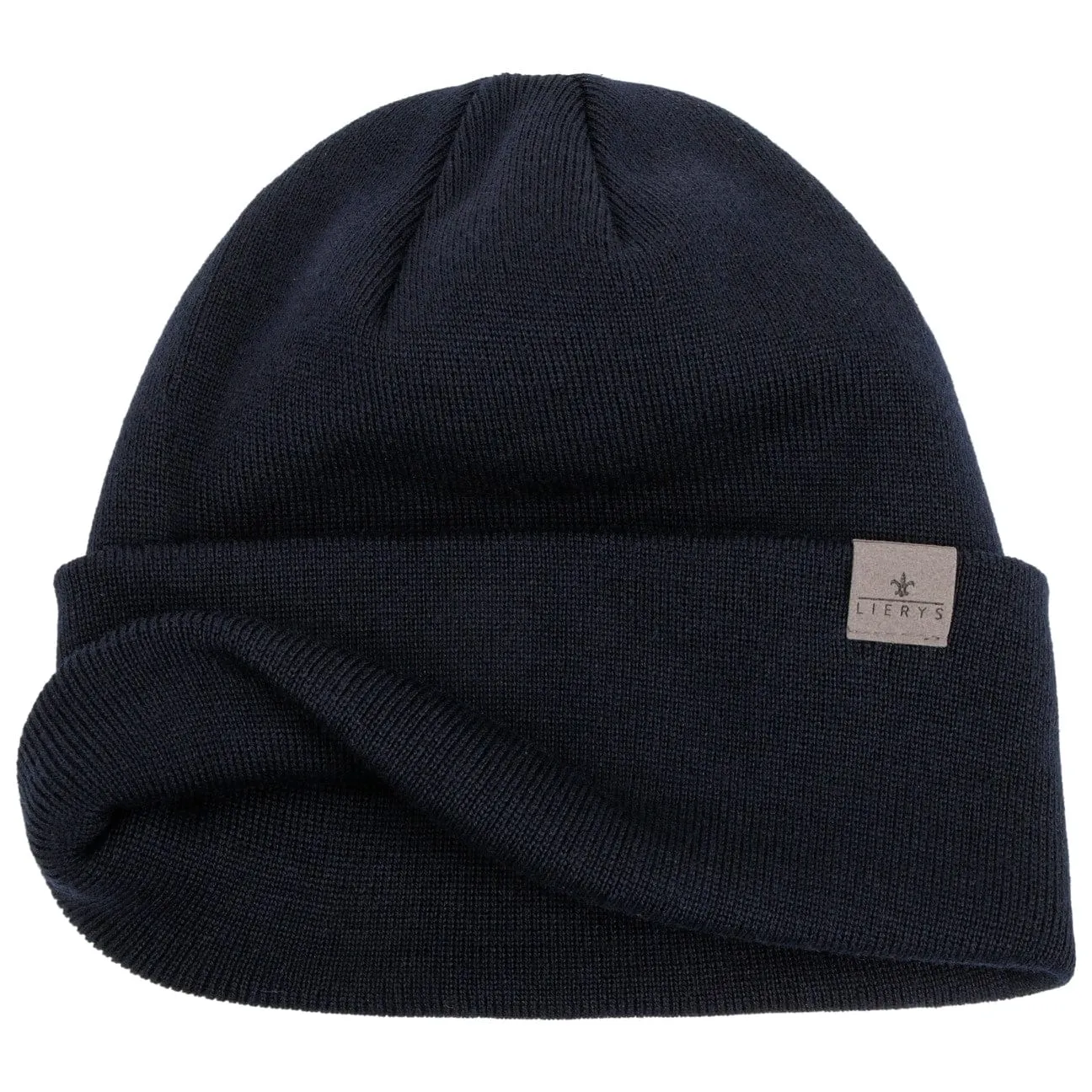 Fine Merino Knit Hat with Cuff by Lierys