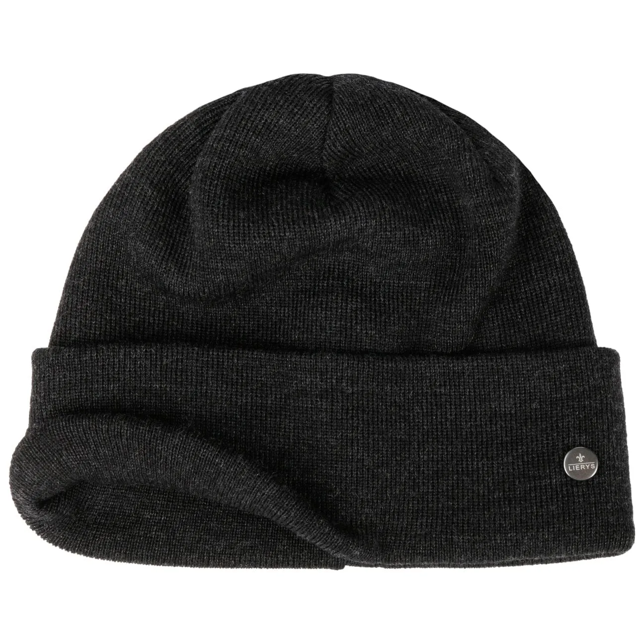Fine Merino Knit Hat with Cuff by Lierys