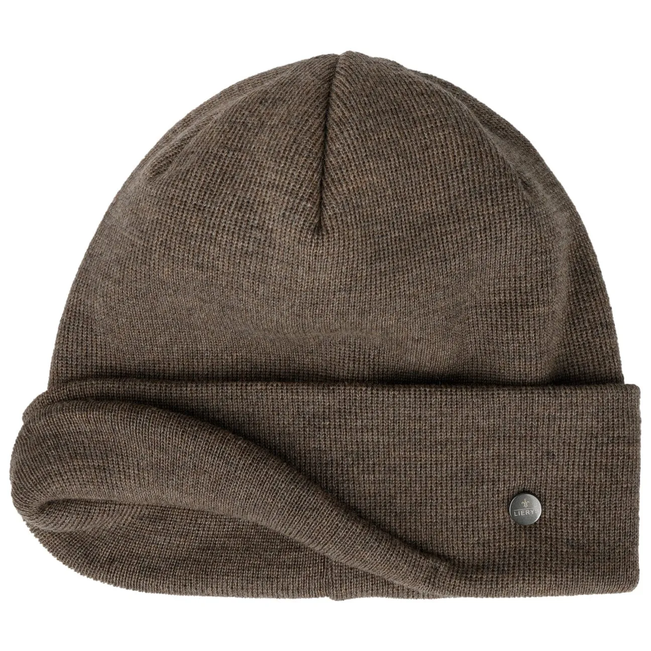Fine Merino Knit Hat with Cuff by Lierys