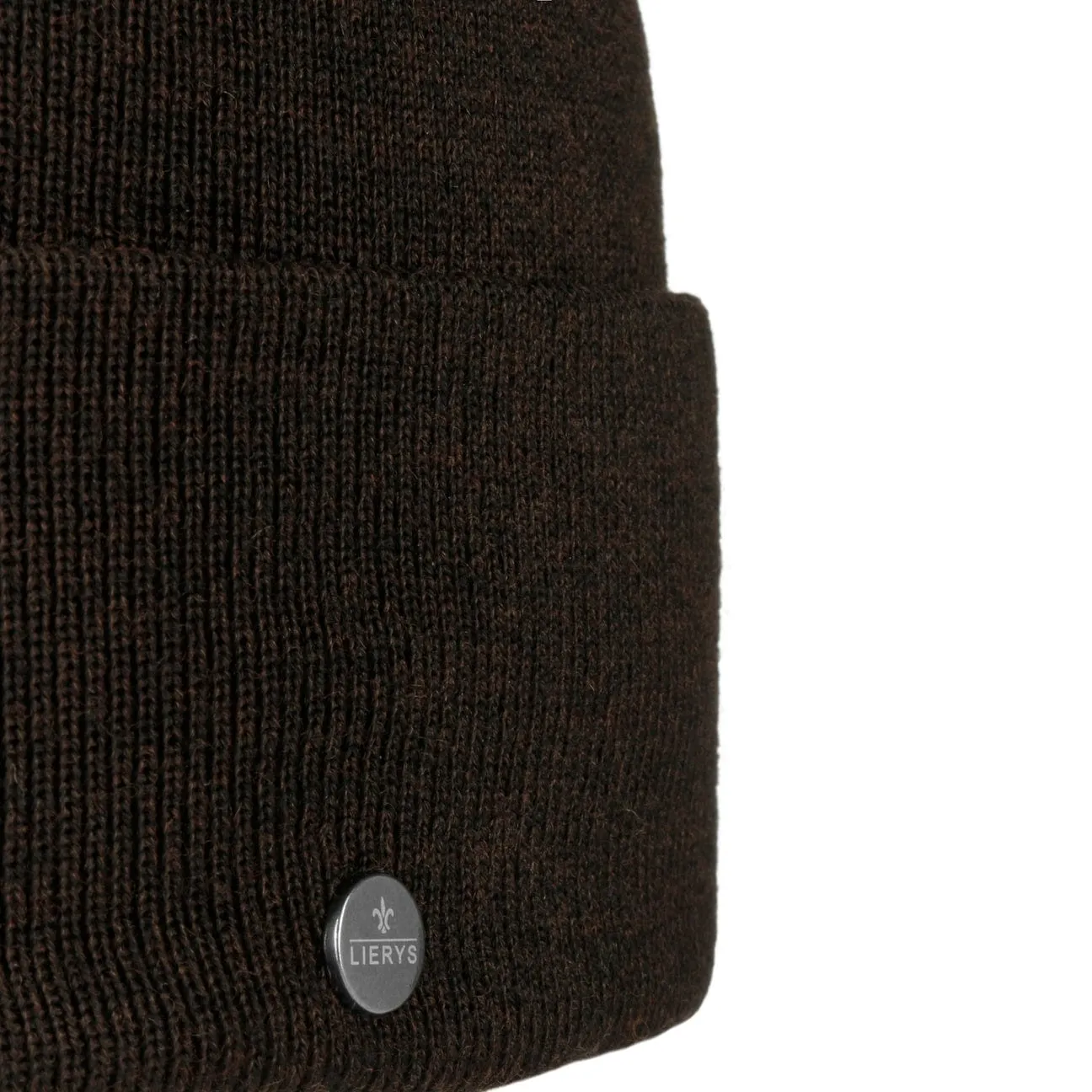 Fine Merino Knit Hat with Cuff by Lierys