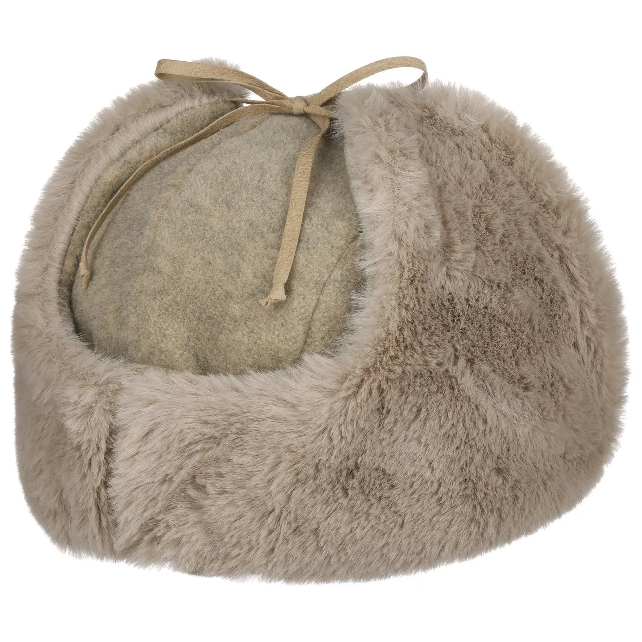 Fleece Teedy Fur Aviator Hat by Lierys