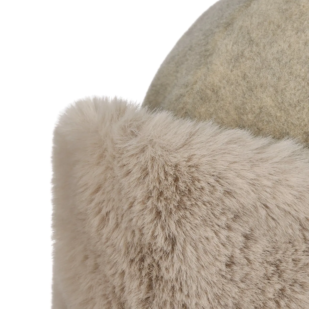 Fleece Teedy Fur Aviator Hat by Lierys