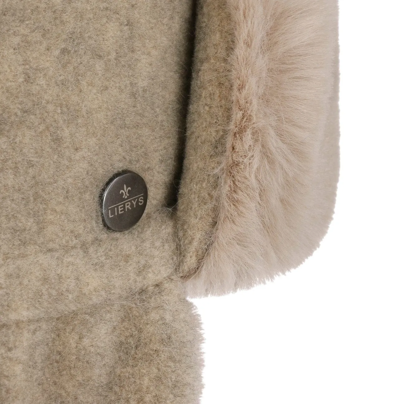 Fleece Teedy Fur Aviator Hat by Lierys