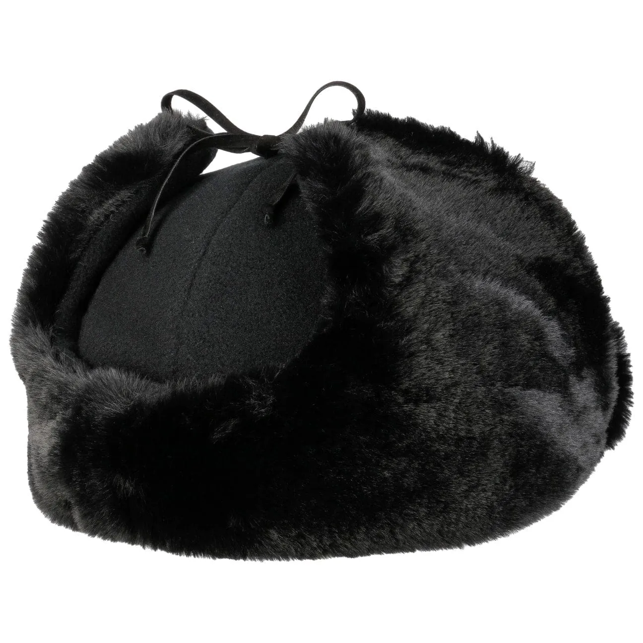 Fleece Teedy Fur Aviator Hat by Lierys