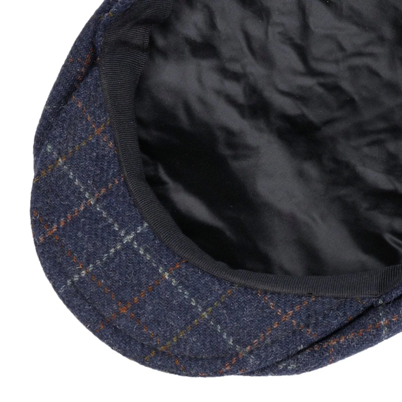 Galvin Windowpane Plaid Flat Cap by Bailey 1922