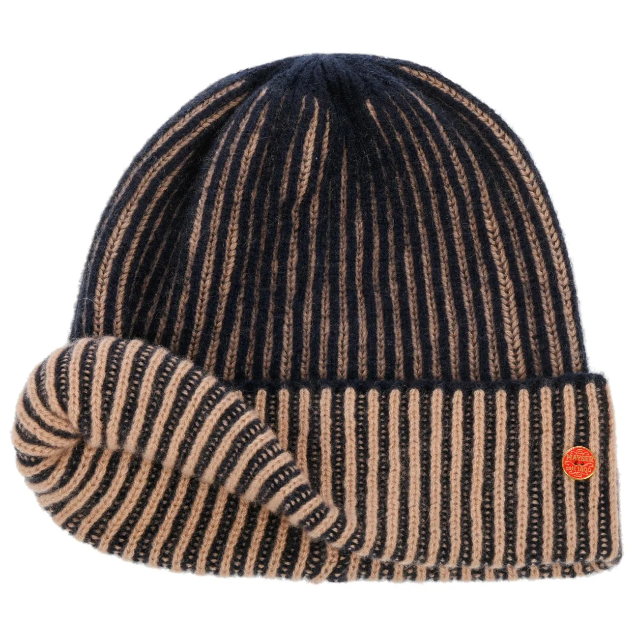 Harper Cashmere Beanie Hat by Mayser