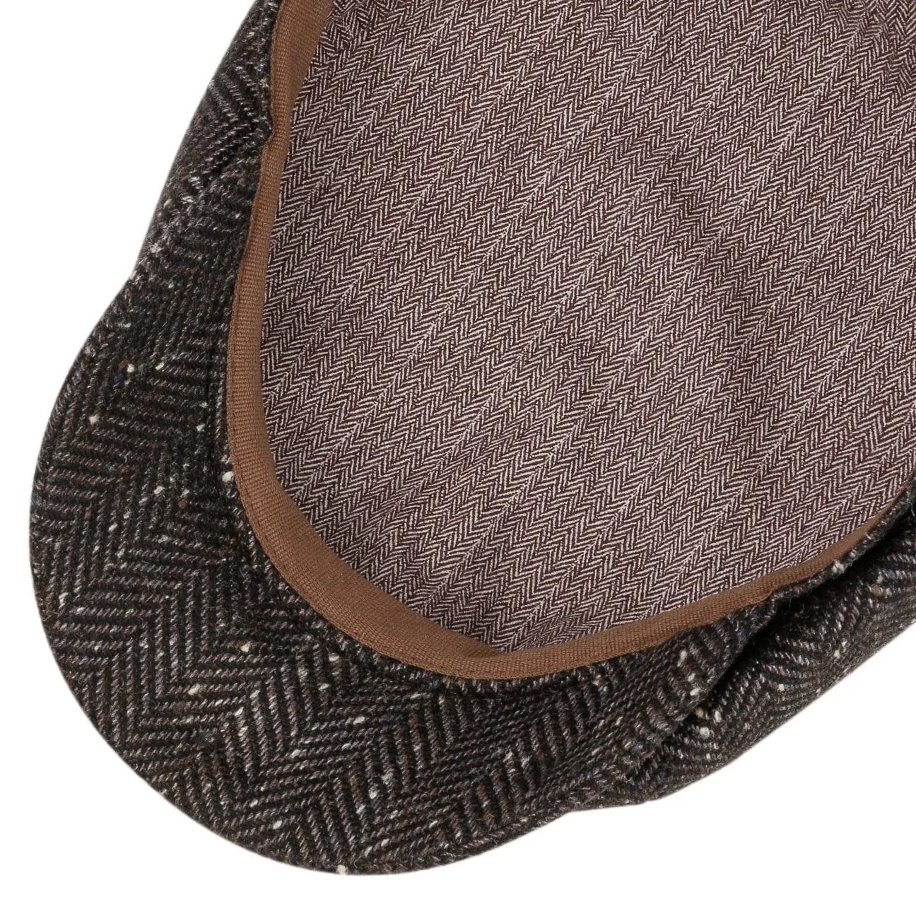 Hatteras Bright Spots Cashmere Newsboy Cap by Stetson