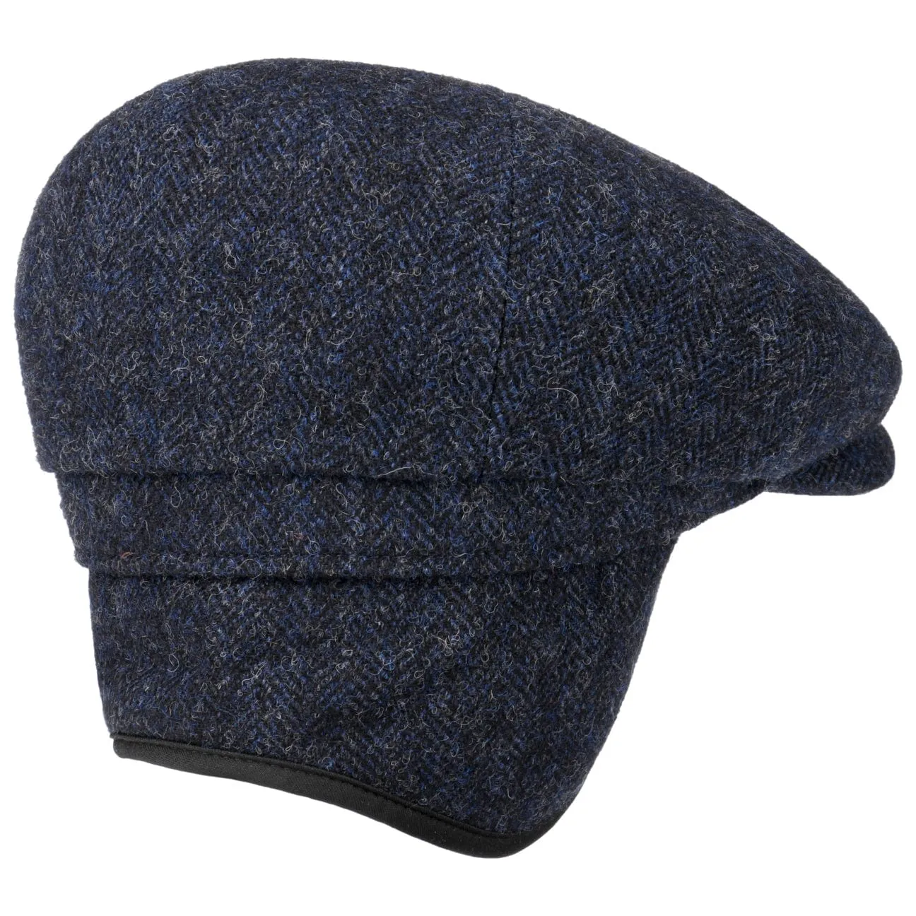 Hatteras Classic Herringbone Ear Flaps Newsboy Cap by Stetson