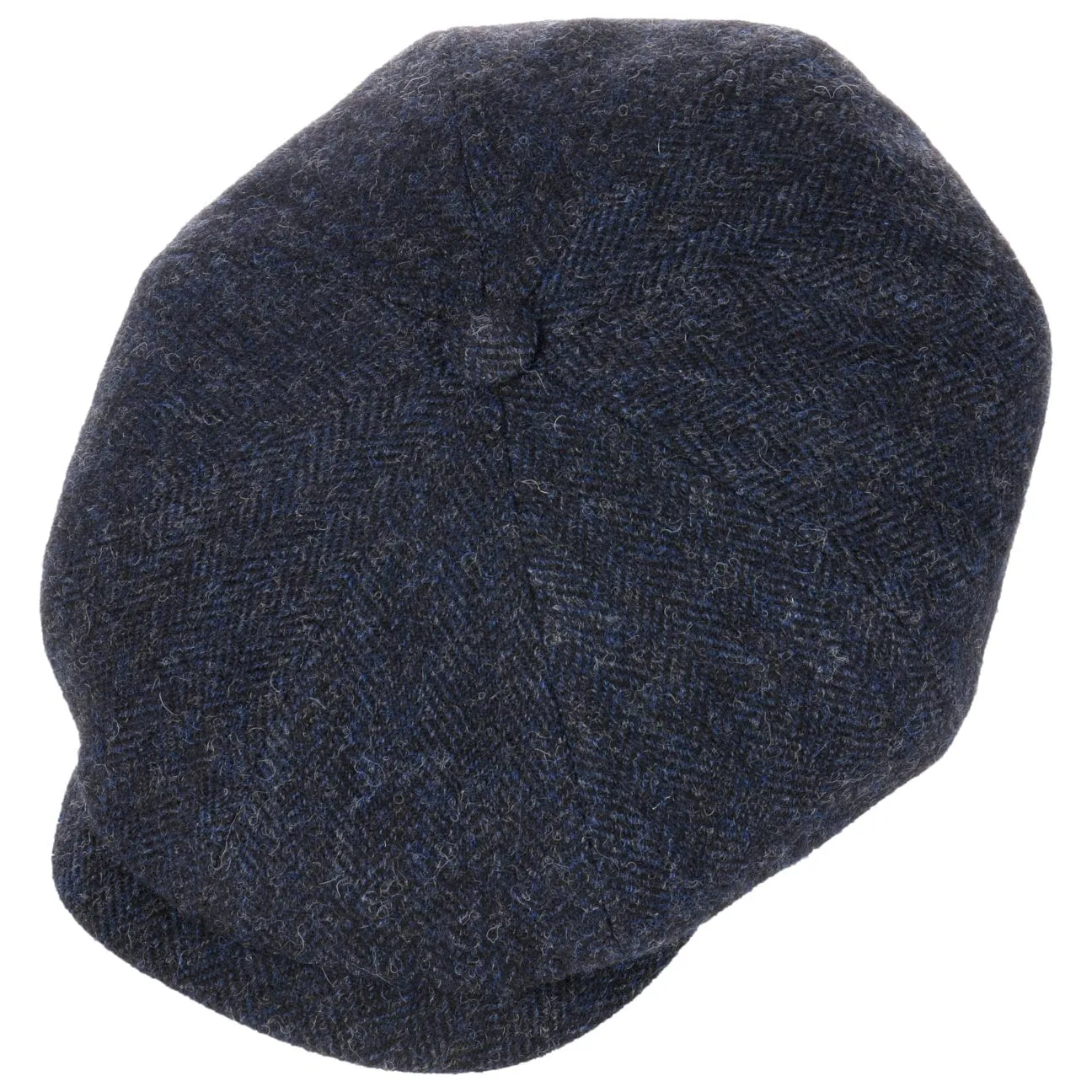 Hatteras Classic Herringbone Ear Flaps Newsboy Cap by Stetson