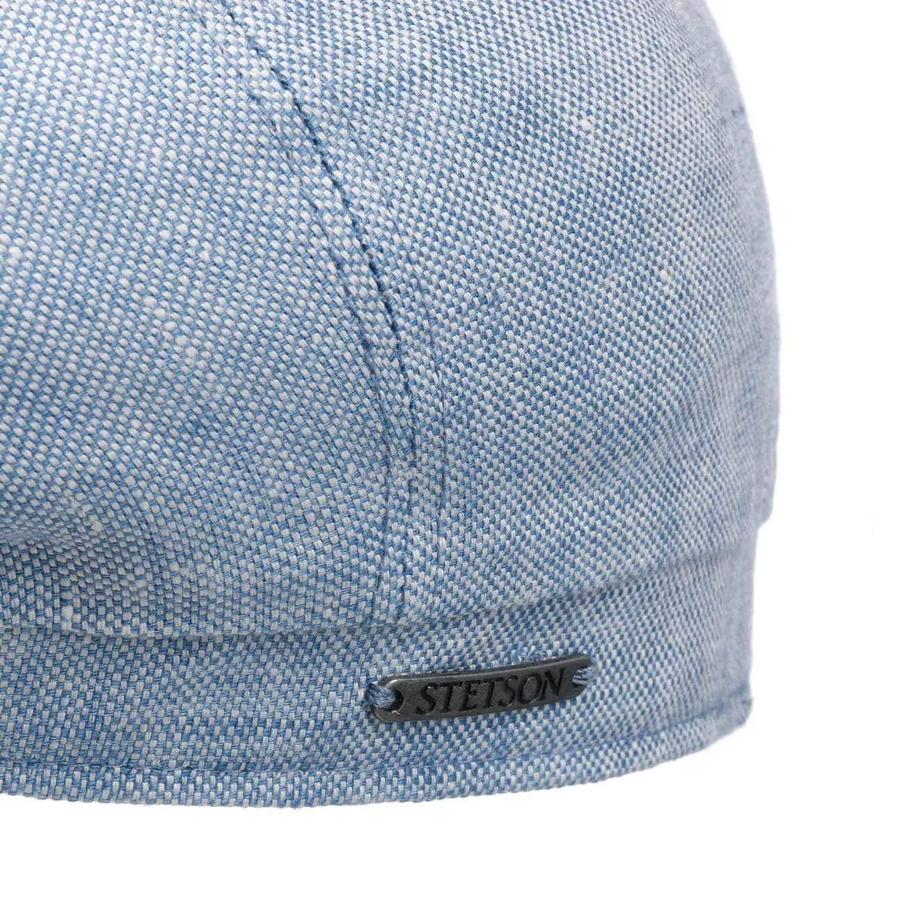 Hatteras Classic Linen Flat Cap by Stetson