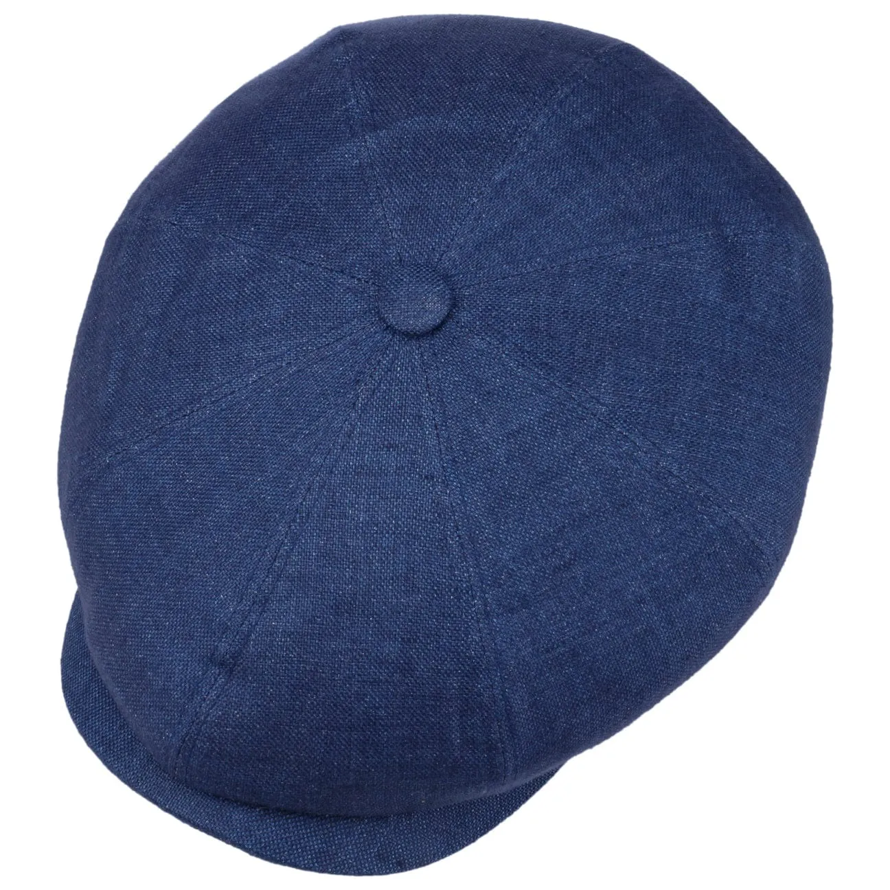 Hatteras Classic Linen Flat Cap by Stetson