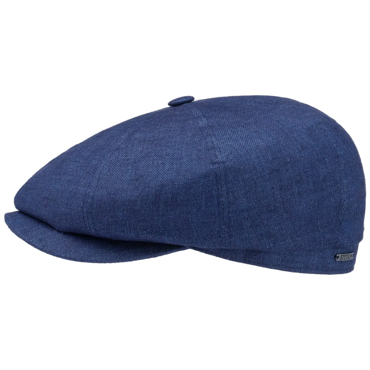 Hatteras Classic Linen Flat Cap by Stetson