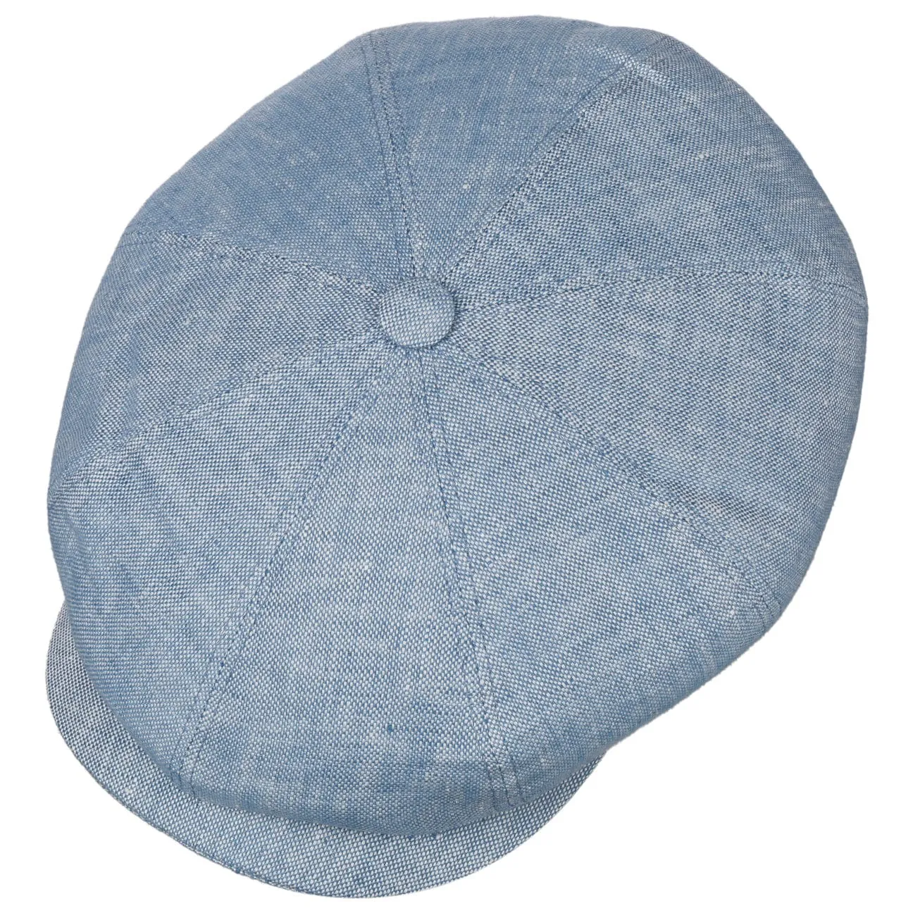 Hatteras Classic Linen Flat Cap by Stetson