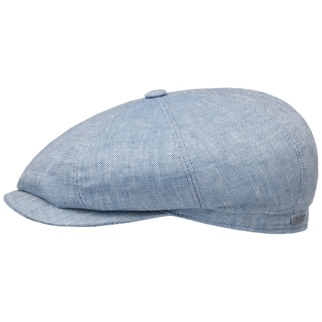 Hatteras Classic Linen Flat Cap by Stetson