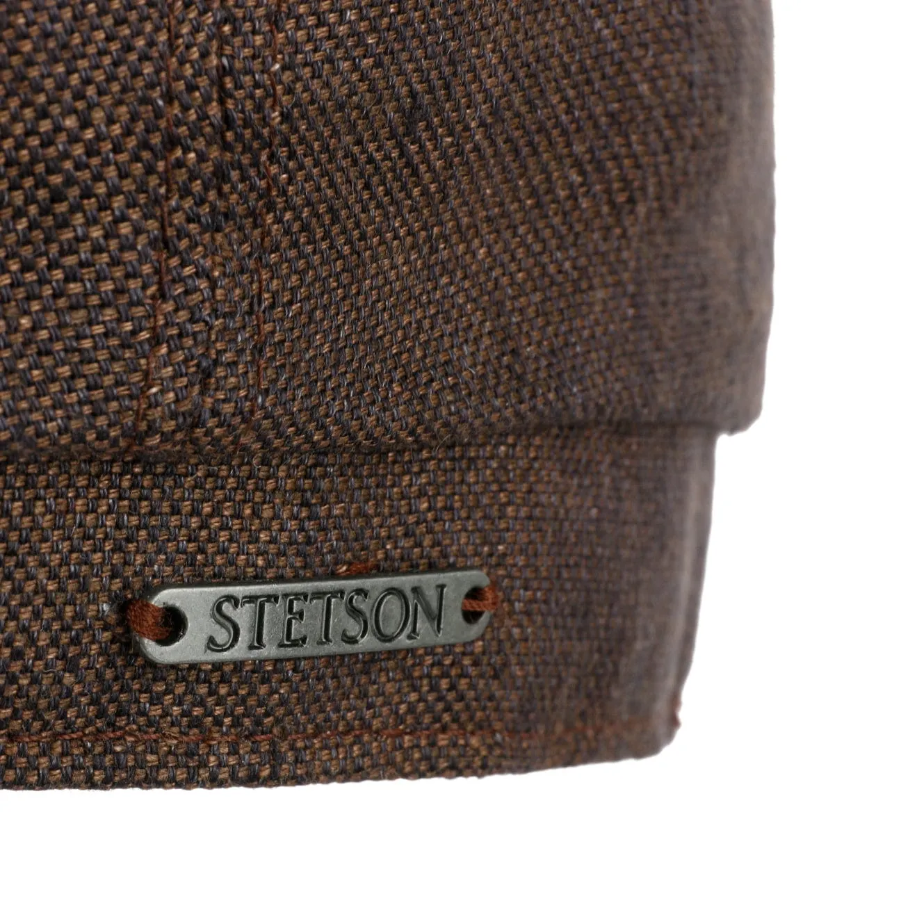 Hatteras Classic Linen Flat Cap by Stetson