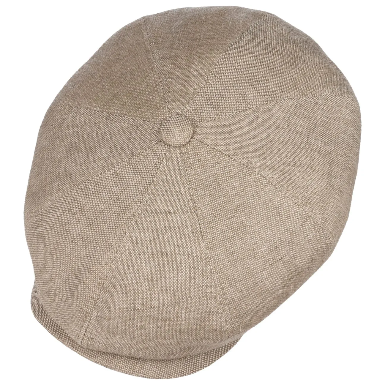 Hatteras Classic Linen Flat Cap by Stetson