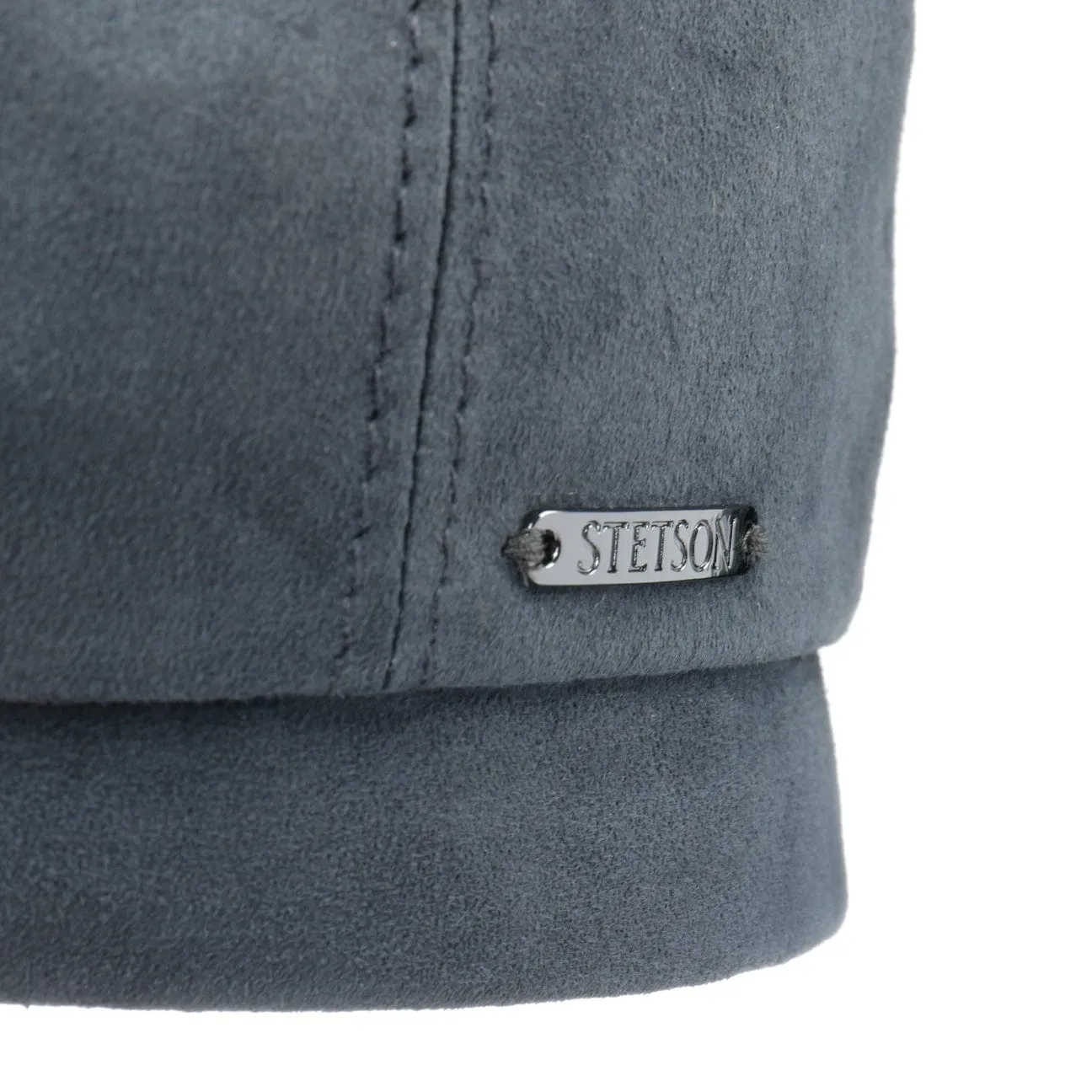 Hatteras Goat Suede Newsboy Cap by Stetson